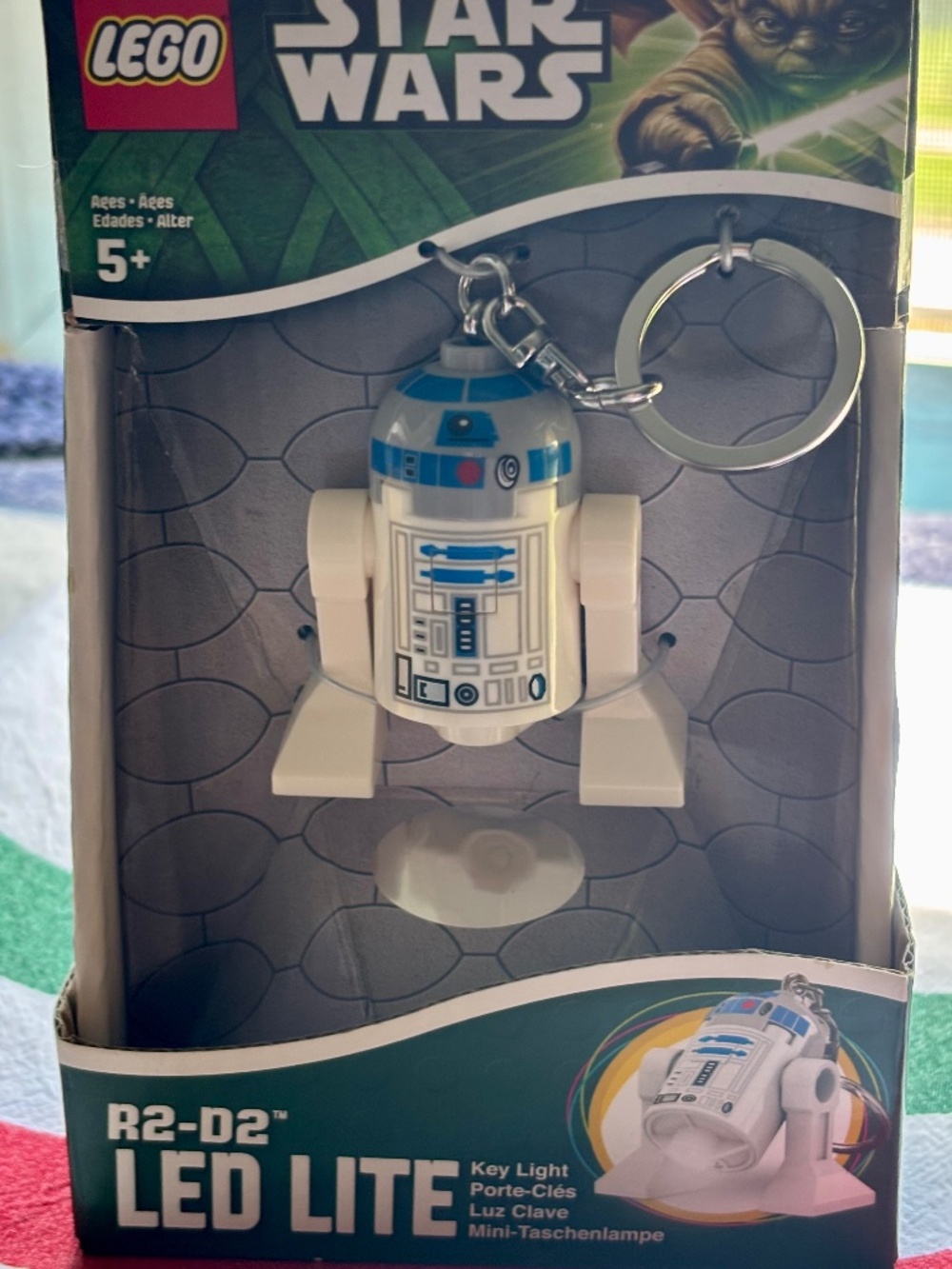 LEGO STAR WARS Episode 4/5/6/ "LED Key Light R2-D2 Key Chain" IQLGL-KE21